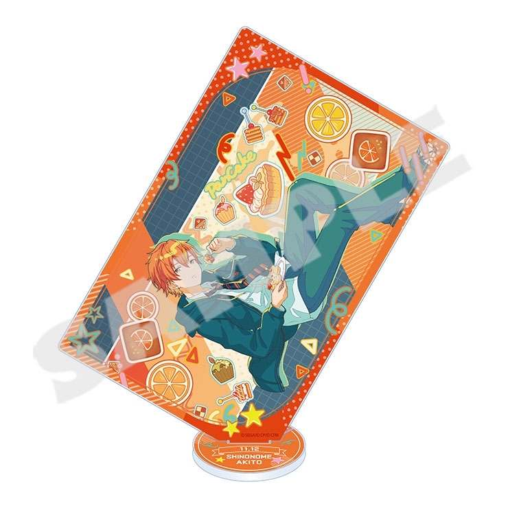 【グッズ-スタンドポップ】プロジェクトセカイ カラフルステージ！ feat. 初音ミク Anniversary/Birthdayイラスト2023-2024 カード型アクリルスタンド 東雲 彰人