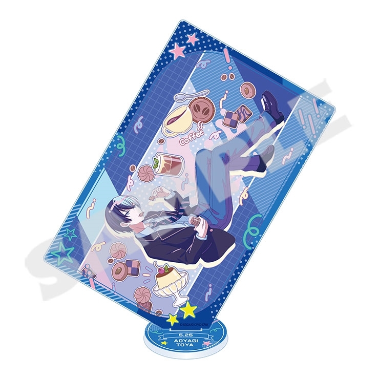 【グッズ-スタンドポップ】プロジェクトセカイ カラフルステージ！ feat. 初音ミク Anniversary/Birthdayイラスト2023-2024 カード型アクリルスタンド 青柳 冬弥