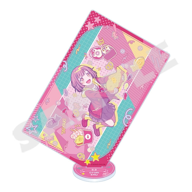 【グッズ-スタンドポップ】プロジェクトセカイ カラフルステージ! feat. 初音ミク Anniversary/Birthdayイラスト2023-2024 カード型アクリルスタンド 鳳 えむ