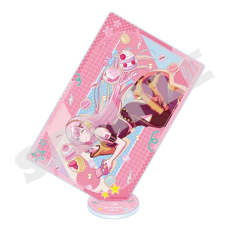 【グッズ-スタンドポップ】プロジェクトセカイ カラフルステージ! feat. 初音ミク Anniversary/Birthdayイラスト2023-2024 カード型アクリルスタンド 巡音ルカ