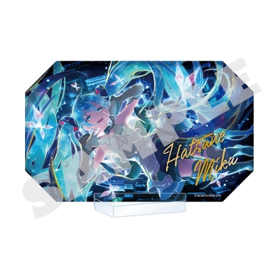 【グッズ-置きもの】プロジェクトセカイ カラフルステージ! feat. 初音ミク ワールドリンク アクリルブロックスタンド 初音ミク