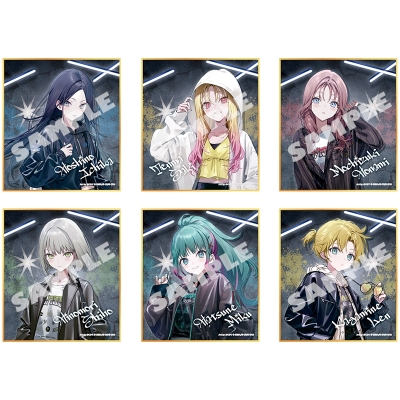 【グッズ-色紙】プロジェクトセカイ カラフルステージ! feat. 初音ミク イラストレーターコラボ ミニ色紙コレクション Leo/need(全6種)