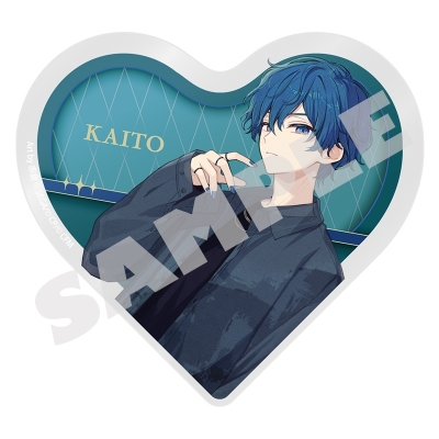 【グッズ-置きもの】プロジェクトセカイ カラフルステージ! feat. 初音ミク イラストレーターコラボ ハート型アクリルブロック 誰もいないセカイのKAITO