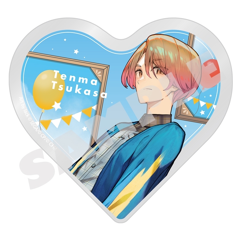 【グッズ-置きもの】プロジェクトセカイ カラフルステージ！ feat. 初音ミク イラストレーターコラボ ハート型アクリルブロック 天馬 司