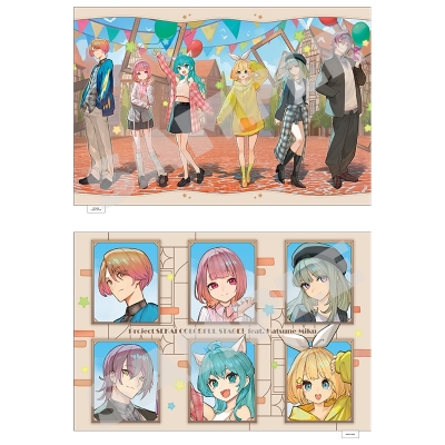 【グッズ-クッション】プロジェクトセカイ カラフルステージ! feat. 初音ミク イラストレーターコラボ クッション ワンダーランズ×ショウタイム