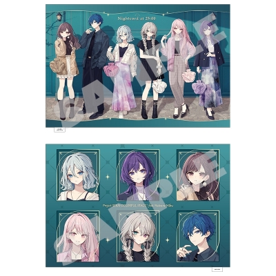 【グッズ-クッション】プロジェクトセカイ カラフルステージ! feat. 初音ミク イラストレーターコラボ クッション 25時、ナイトコードで。