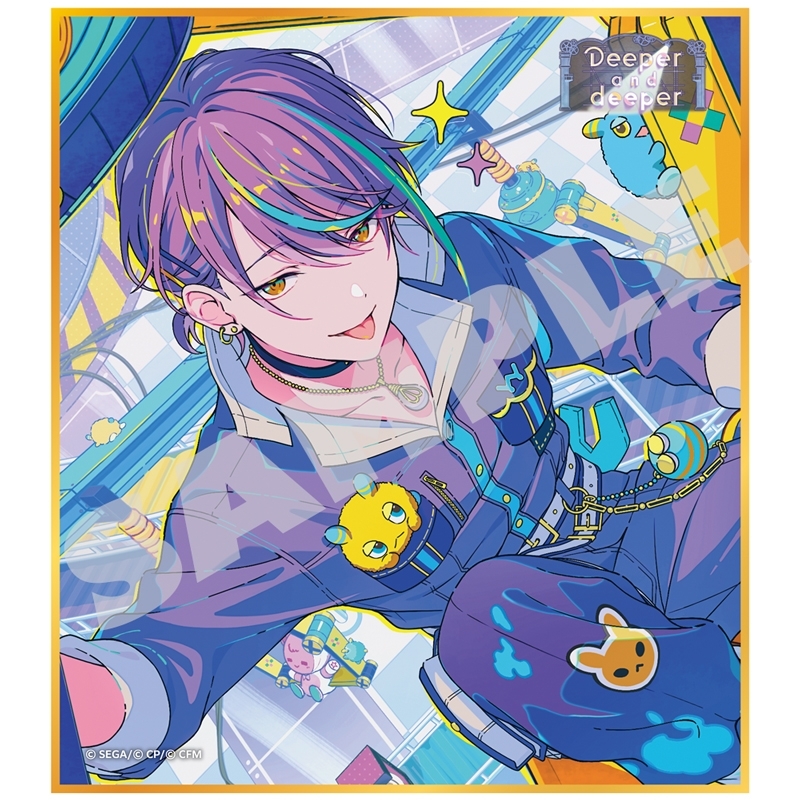 【グッズ-色紙】プロジェクトセカイ カラフルステージ！ feat. 初音ミク ミニ色紙コレクション 第60弾A Deeper and deeper（全9種）