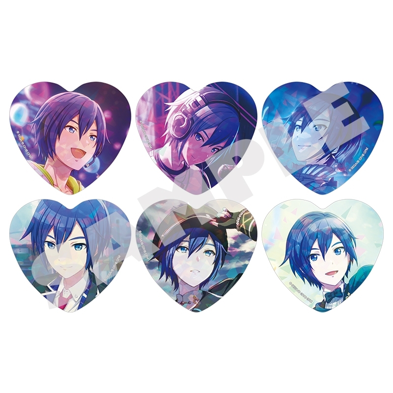 【グッズ-バッチ】プロジェクトセカイ カラフルステージ！ feat. 初音ミク H/Art Collection 缶バッジ vol.1 KAITO（全6種）