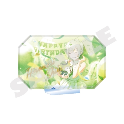 【グッズ-置きもの】プロジェクトセカイ カラフルステージ! feat. 初音ミク Anniversary/Birthdayイラスト2024-2025 アクリルブロックスタンド 日野森 志歩