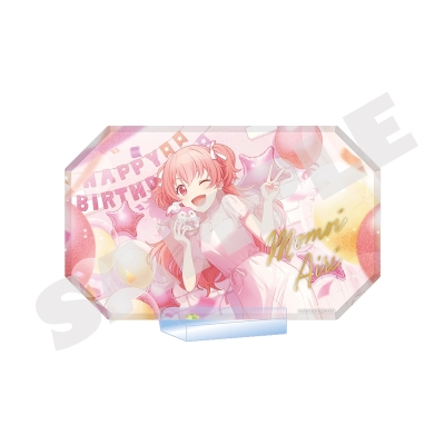 【グッズ-置きもの】プロジェクトセカイ カラフルステージ! feat. 初音ミク Anniversary/Birthdayイラスト2024-2025 アクリルブロックスタンド 桃井 愛莉