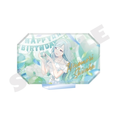 【グッズ-置きもの】プロジェクトセカイ カラフルステージ! feat. 初音ミク Anniversary/Birthdayイラスト2024-2025 アクリルブロックスタンド 日野森 雫
