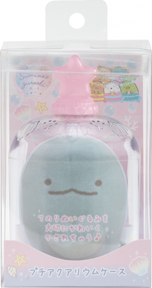 グッズ カバーホルダー プチアクアリウムケース すみっコぐらし うみっコラグーン ピンク アニメイト