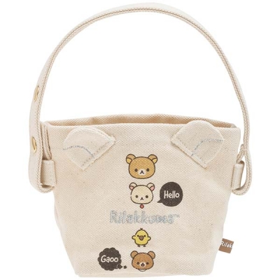 【グッズ-バッグ】リラックマ かくれんぼミニトートバッグ