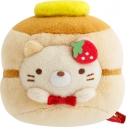 【グッズ-ぬいぐるみ】すみっコぐらし展~めしあがれ♪すみっコレストラン~ てのりぬいぐるみ ねこの画像