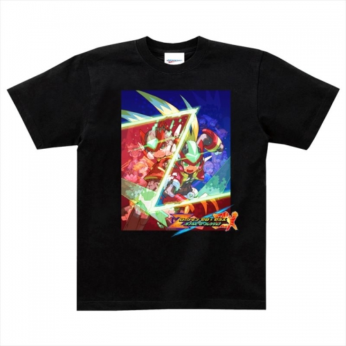 グッズ-Tシャツ】ロックマン ゼロ&ゼクス ダブルヒーローコレクション 
