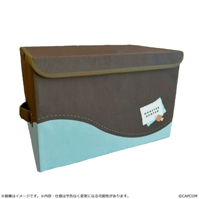 【グッズ-収納BOX】モンスターハンター モンでふぉ 収納ボックス ミントカラー