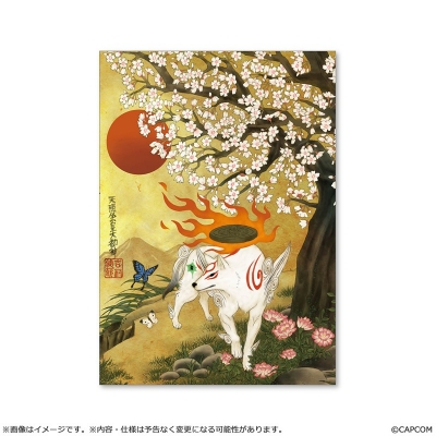 【グッズ-ポスター】大神 【大神20周年記念 復刻アート企画】 B2ポスター ~吉村健一郎 作 大神11周年より~