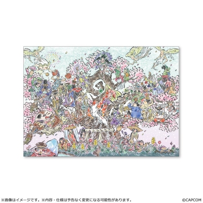 【グッズ-ポスター】大神 【大神20周年記念 復刻アート企画】 B2ポスター ~島崎麻里 作 大神12周年より~