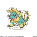 【グッズ-ステッカー】モンスターハンター モンでふぉ ダイカットステッカー ジンオウガの画像
