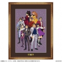 【グッズ-ボード】逆転裁判 「逆転裁判25周年」メインビジュアル 額装付きキャラファイングラフの画像
