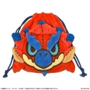 【グッズ-ポーチ】モンスターハンター モンでふぉ 巾着ポーチ リオレウスの画像