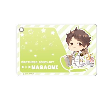 グッズ パスケース Brothers Conflict 10周年 キャラモード スリムパスケース 朝日奈 雅臣sd アニメイト