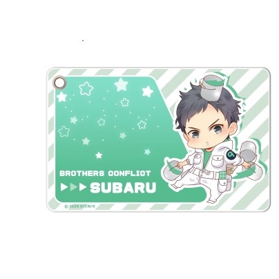 グッズ パスケース Brothers Conflict 10周年 キャラモード スリムパスケース 朝日奈 昴sd アニメイト