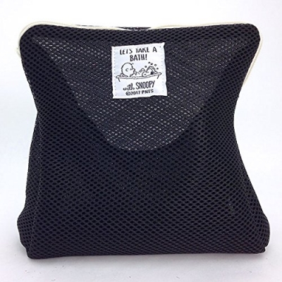 【グッズ-バック】スヌーピー ランドリーバック バスタイムBK S SN