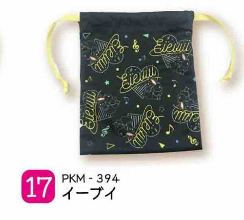 グッズ 巾着 ポケットモンスター ディスコシリーズ キンチャク イーブイ アニメイト