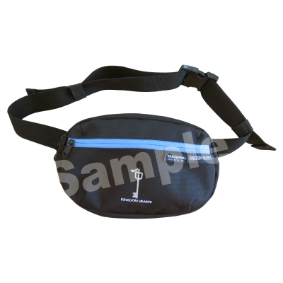 【グッズ-バッグ】キングダムハーツ YAKPAK WAISTBAG キーブレード