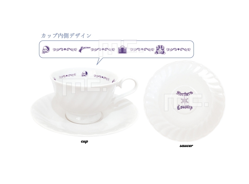 【グッズ-マグカップ】魔法使いの約束 カップ&ソーサー 北の国 アニモチ
