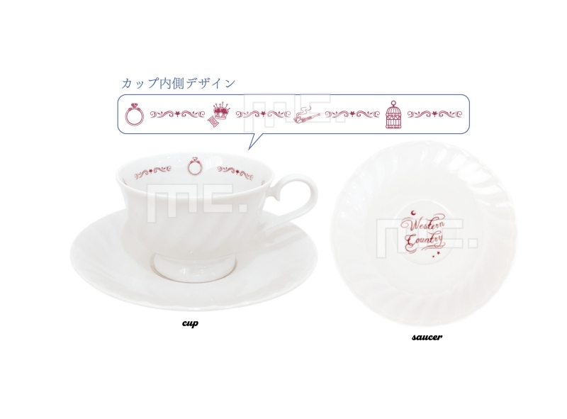 【グッズ-マグカップ】魔法使いの約束 カップ&ソーサー 西の国 アニモチ