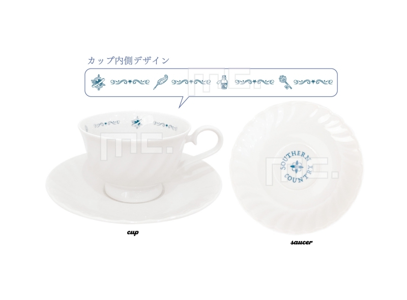 【グッズ-マグカップ】魔法使いの約束 カップ&ソーサー 南の国 アニモチ