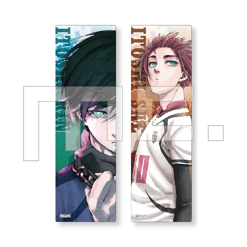 グッズ ブックマーカー ブルーロック クリアしおり 糸師 凛 糸師 冴 アニメイト限定 アニメイト