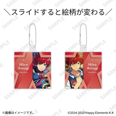 【グッズ-キーホルダー】あんさんぶるスターズ!! スライドチェンジハコキーホルダー 11天城一彩