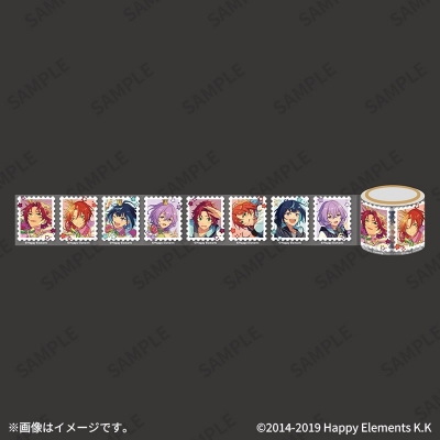 【グッズ-テープ】あんさんぶるスターズ!! マスキングテープ 01オーディション VS PRINCESS -First piece-