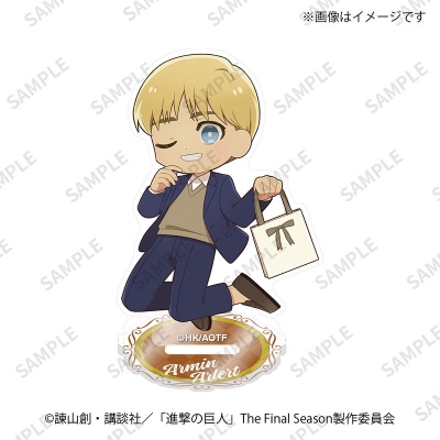 【グッズ-スタンドポップ】進撃の巨人 ミニキャラ アクリルスタンド アルミン