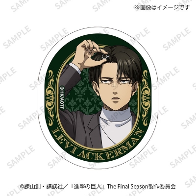 【グッズ-ステッカー】進撃の巨人 オーロラステッカー A リヴァイ