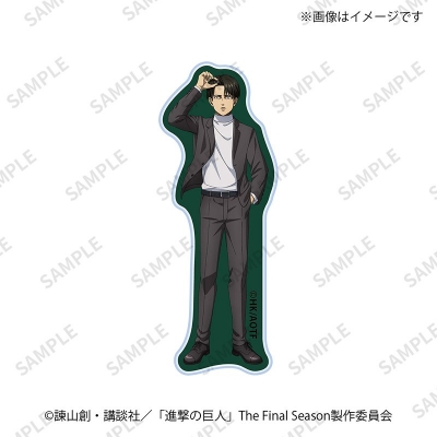 【グッズ-シール】進撃の巨人 アクリルシール リヴァイ