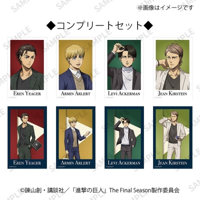 【グッズ-カード】進撃の巨人 スナップフォトコレクション A(コンプリートセット)