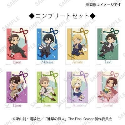 【グッズ-カード】進撃の巨人 スナップフォトコレクション B(コンプリートセット)