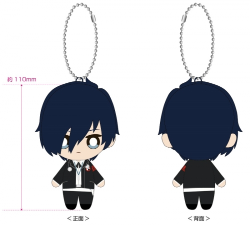 グッズ ぬいぐるみ ペルソナ 主人公ぬいぐるみキーホルダーp３m アニメイト