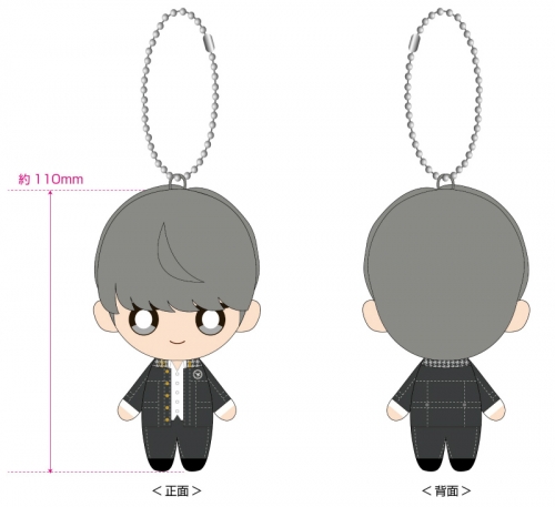 グッズ ぬいぐるみ ペルソナ 主人公ぬいぐるみキーホルダーp４ アニメイト