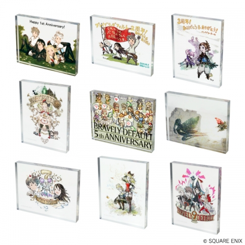 グッズ スタンドポップ ブレイブリーデフォルト アクリルプレート アニバーサリーイラスト アニメイト