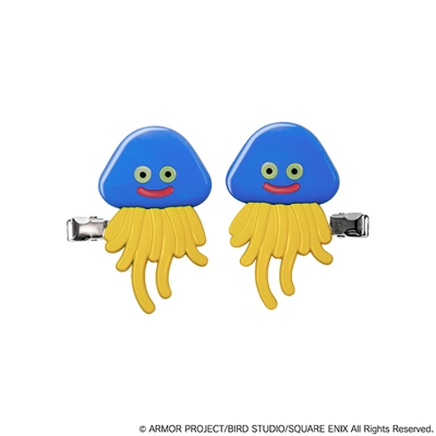 【グッズ-ヘアバンド】スマイルスライム コスメ&ビューティー ホイミスライムのヘアクリップ2P【再販】