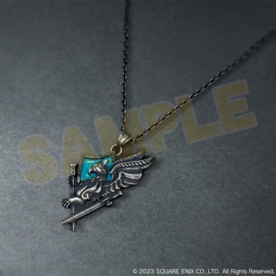 【グッズ-ペンダント】FINAL FANTASY XVI Wings of Promise Silver Pendant