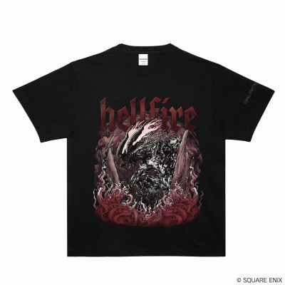 【グッズ-Tシャツ】ファイナルファンタジーXVI hellfire Tシャツ XL