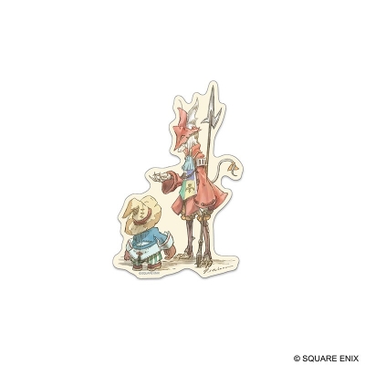 【グッズ-ステッカー】ファイナルファンタジーIX ステッカー F
