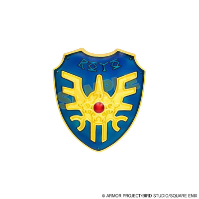 【グッズ-ピンバッチ】ドラゴンクエスト ピンズ ロトの盾【再販】
