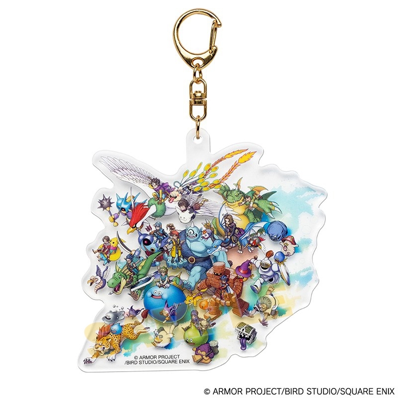 [Good-Key Holder] Dragon Quest Acrylic Key Holder 40th Anniversary Ver.